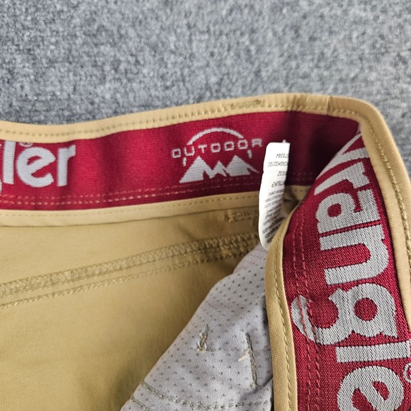 Wrangler Outdoor Series Mens Tan Khaki Stretch Cargo Hiking Pants 30x32 NW780KP - Picture 8 of 11